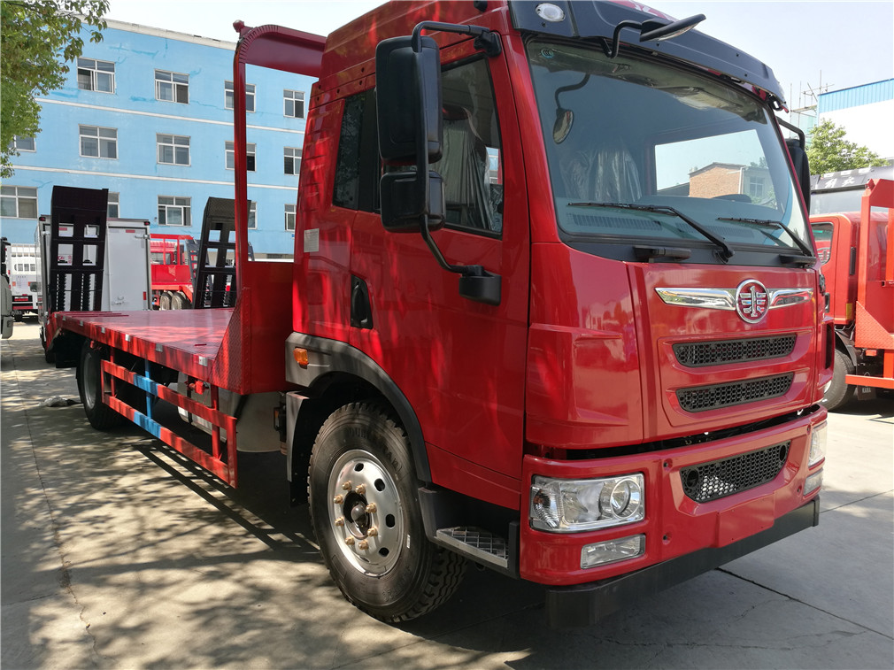 解放龙VCLW5162TPBC5平板运输车