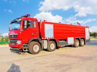 豪沃牌 国六24吨泡沫消防车